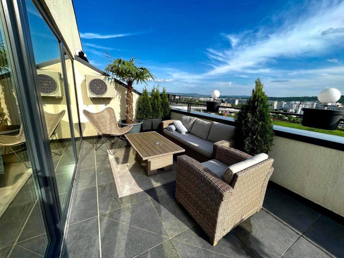 Penthouse Exclusive View , Iasi Lejlighed Eksteriør billede