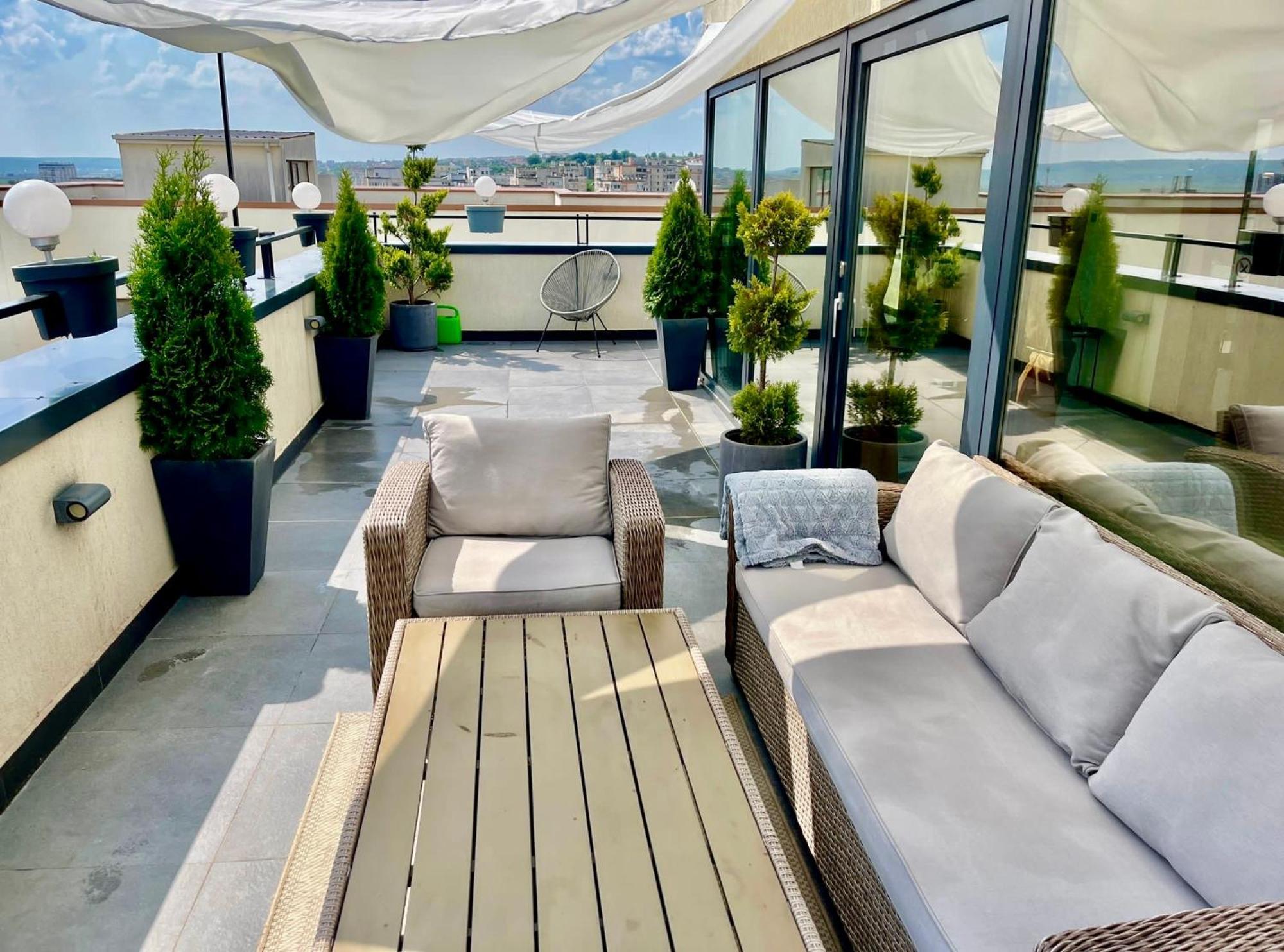 Penthouse Exclusive View , Iasi Lejlighed Eksteriør billede